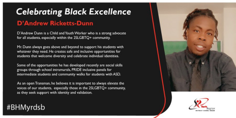 Celebrating Black Excellence | York Region District School Board